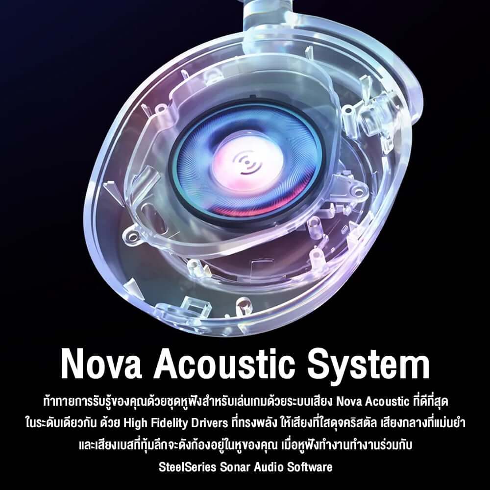 หูฟังไร้สาย Steelseries Arctis Nova 7X for XBOX สีขาว_2